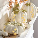 Pierced Lit Pumpkin Short - Image 5