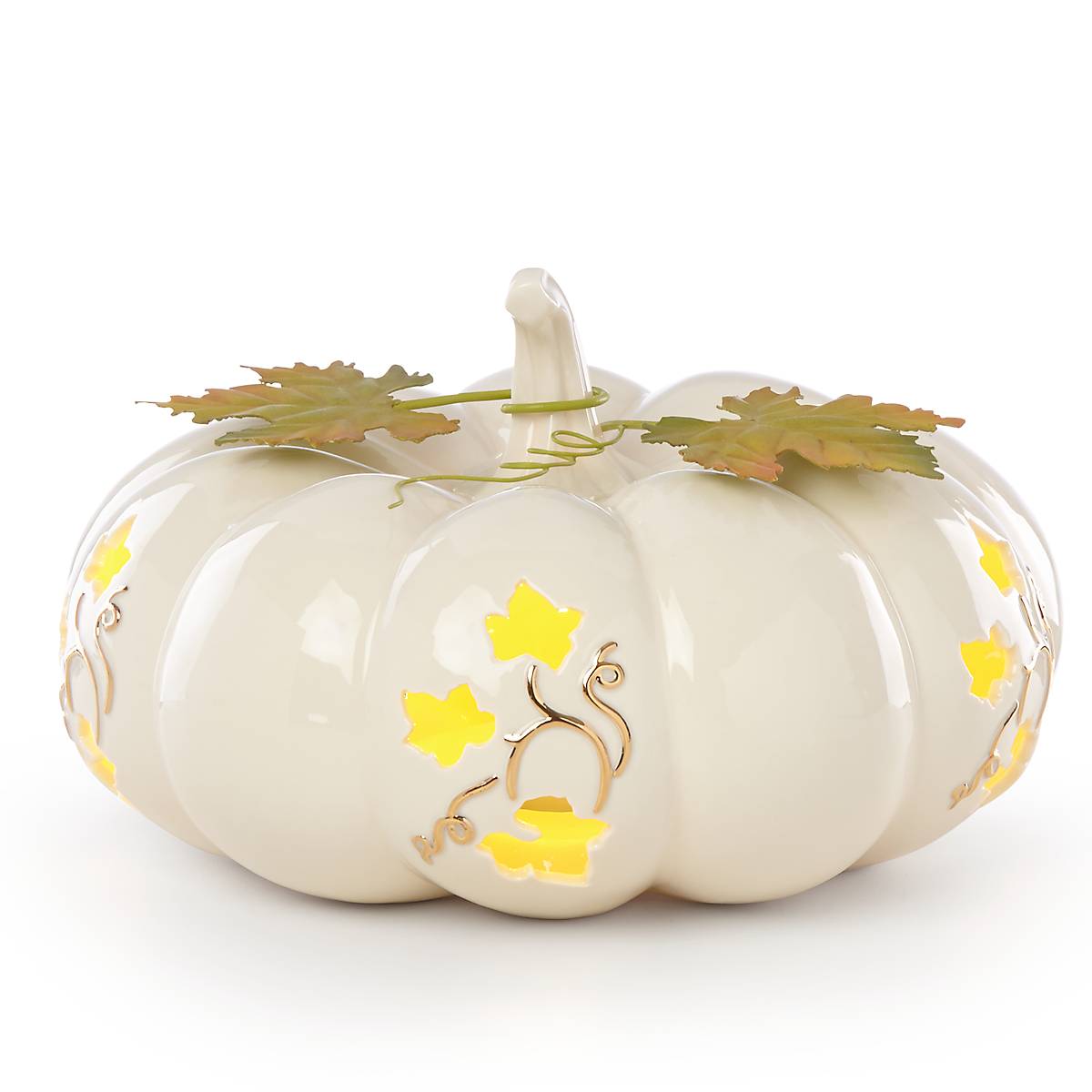 883398_wHR.jpg Pierced Lit Pumpkin Short - Image 1